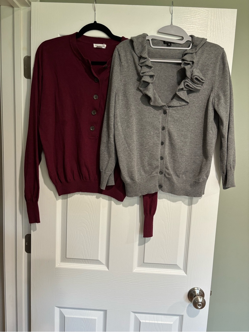 Bundle of two Fall sweaters.